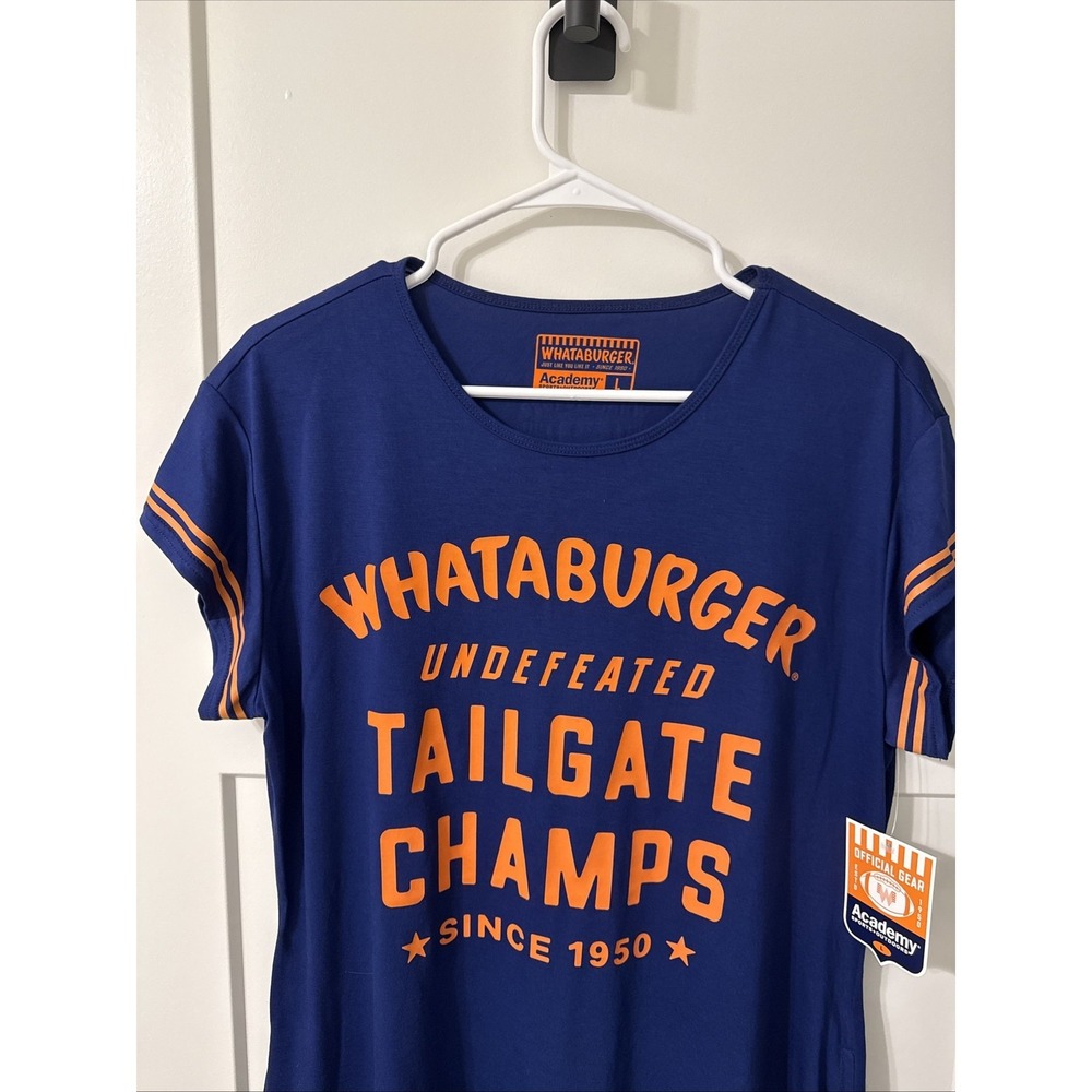 Magellan Outdoors Women's Large Whataburger Tailgate Champs Graphic Dress NWT - Picture 3 of 7